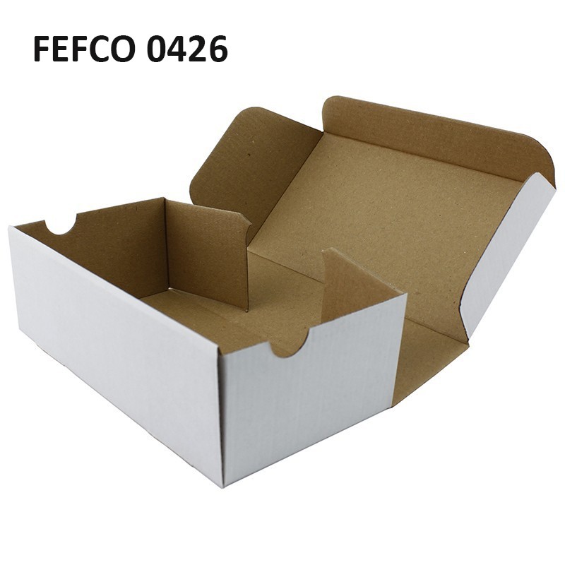 Cutii carton personalizate cu autoformare, microondul E alb, tip FEFCO 0426 - imagine 12